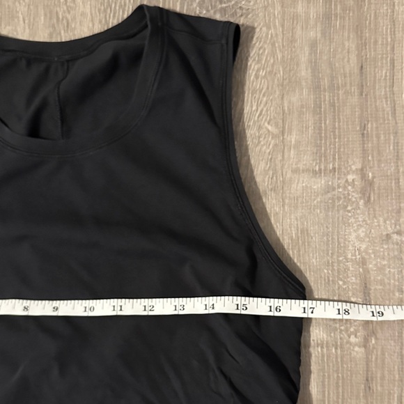 Lululemon 6 Cinch It Pima‎ Cotton Black Casual Stretchy Sleeveless Women’s Dress - Picture 8 of 9